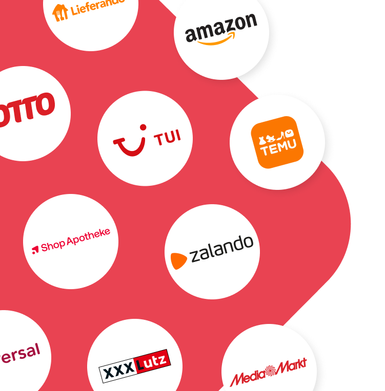 Banner der Affiliate Partner